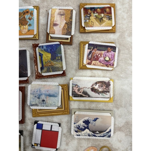 NEW Zuru Mini Brands Create Masterpieces LOT - Michelangelo And More - Picture 3 of 4